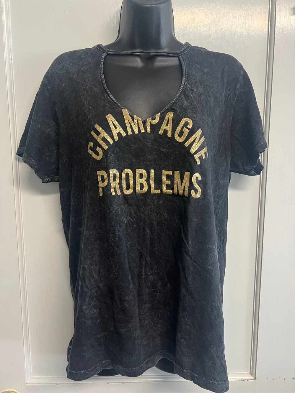 Champagne Problems Taylor Swift inspired Top ladies size M